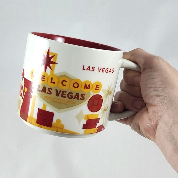 Starbucks Las Vegas YOU  ARE HERE Coffee Tea Mug Collection 14 FL Oz - Picture 9 of 9